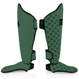 Fairtex SP5 Competition Shin Guards Instep FDAY Green