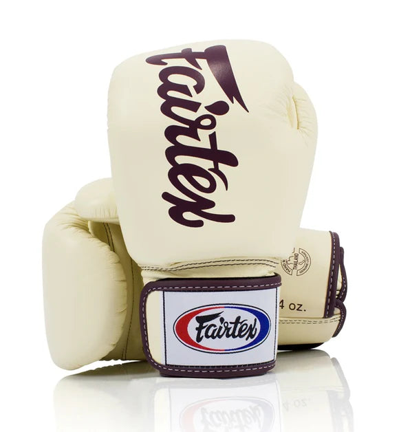 Fairtex BGV19 Deluxe Tight Fit Khaki Muay Thai Boxing Gloves