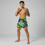 Fairtex Muay Thai Shorts BS1928 Street King Green/Blue