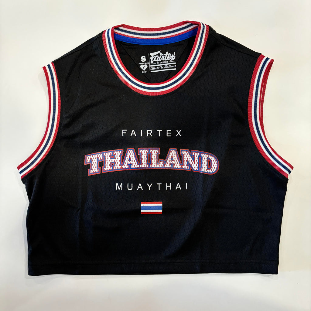 Fairtex Ladies Muay Thai Thailand Crop Tank Top Training Jersey