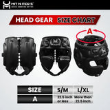 HIT N MOVE Air Armor Precision Boxing Headgear White