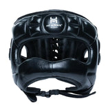 HIT N MOVE Face Saver Boxing Headgear Black