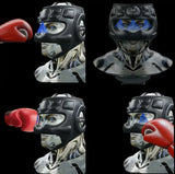 HIT N MOVE Face Saver Boxing Headgear White