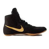 Nike Footsweep 2 Leather Wrestling Shoes Black/Gold