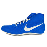 Nike Footsweep 2 Leather Wrestling Shoes Blue/Red