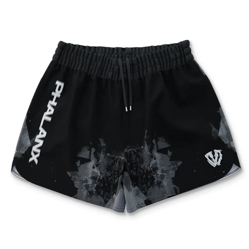 Phalanx BJJ Glitch Noir Hptx Jiu Jitsu Shorts