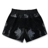 Phalanx BJJ Glitch Noir Hptx Jiu Jitsu Shorts BACK