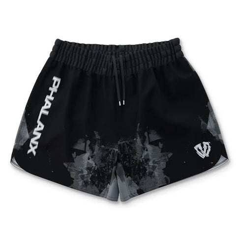 Phalanx BJJ Glitch Noir Hptx Jiu Jitsu Shorts