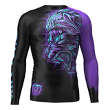 Phalanx Lionheart Purple Long Sleeve Rash Guard