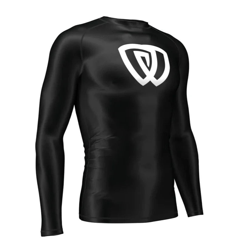 Phalanx Squad Black Long Sleeve Rash Guard