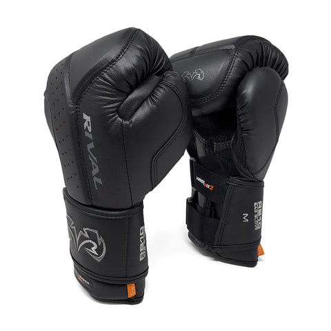 Rival Boxing RB10 Intelli-Shock Bag Gloves All Black Edmonton Rival Boxing RB10 Intelli-Shock Bag Gloves All Black Edmonton