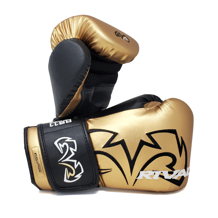 Rival Boxing RB11 Evolution Bag Gloves Gold