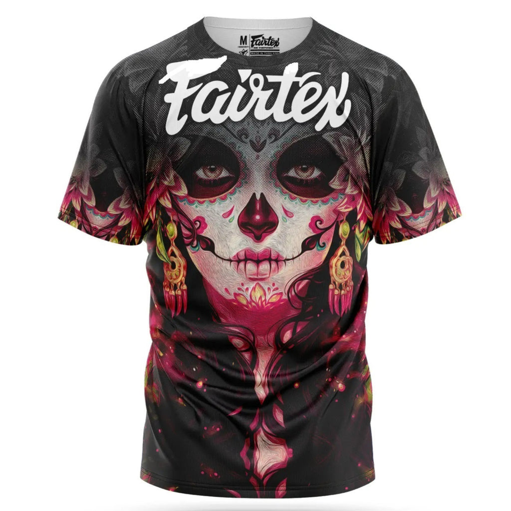 Fairtex Stamp Black Sugar Skull Training T-Shirt