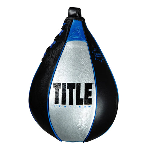 Title Boxing Perilous Leather Speed Bag (Various Sizes)