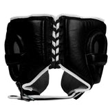 Title Boxing Leather Sparring Headgear Black