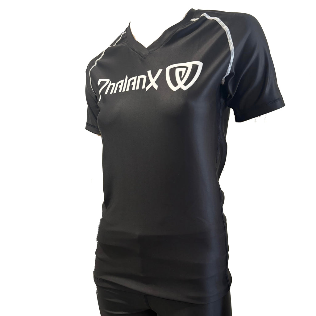 Phalanx Solider One Ladies Jiu Jitsu Short Sleeve Compression Rash Guard