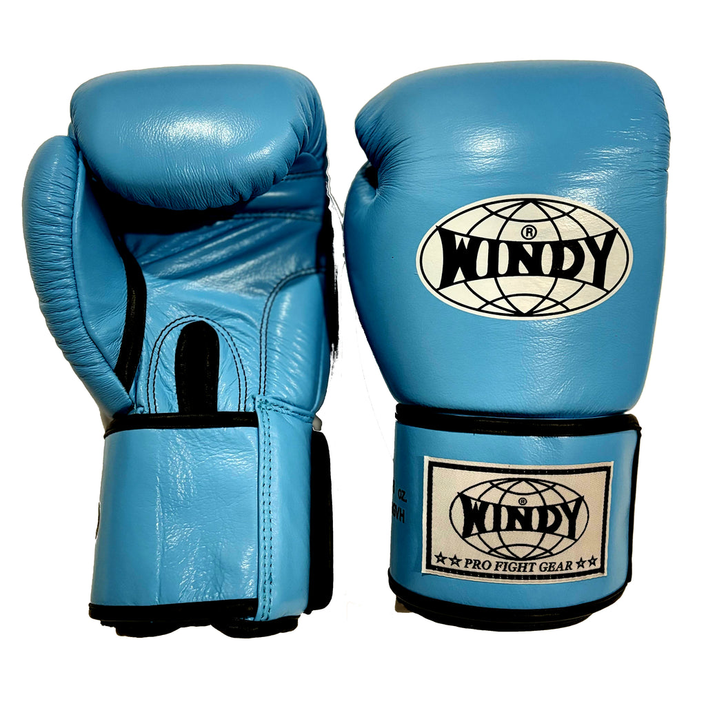 Windy Sport BGVH Muay Thai Boxing Gloves Sky Blue