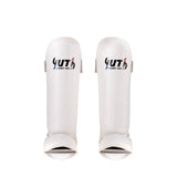 Yuth Sport Gear Muay Thai Shin Guards White