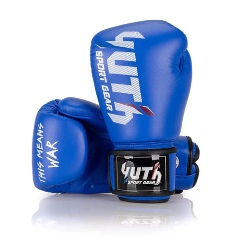 Yuth Sport Gear Muay Thai Boxing Gloves Blue