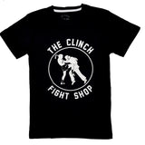 The Clinch Fight Shop Logo Black T-Shirt