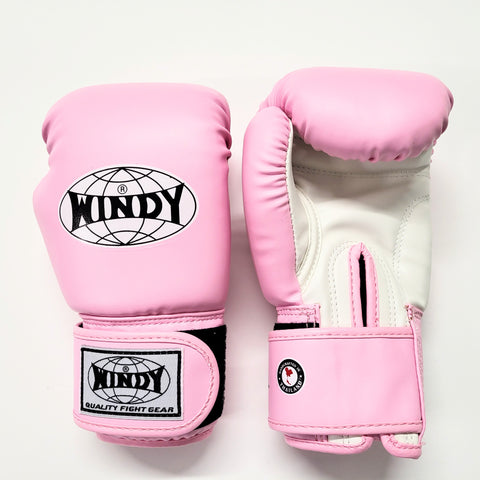 Windy Muay Thai Kids Youth Boxing Gloves Pink