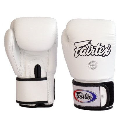 Fairtex All Purpose Tight Fit Gloves BGV1 White