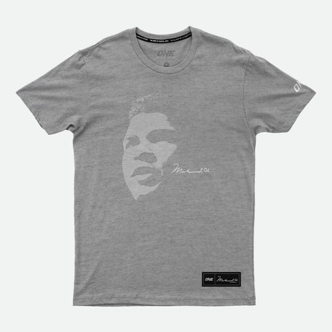 ONE FC x Muhammad Ali Signature Grey Boxing T-Shirt (only Small left)