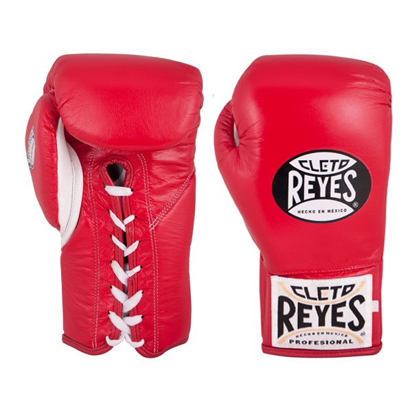 Cleto Reyes Safetec Official Fight Boxing Gloves Red