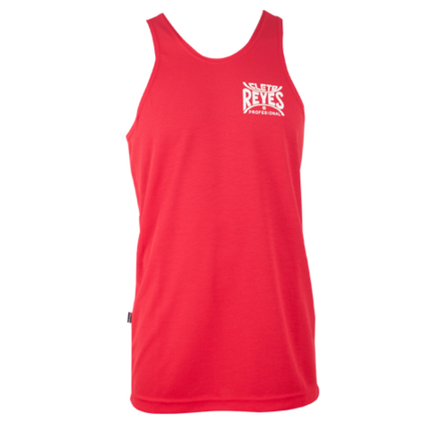 Cleto Reyes Boxing Competition Jersey Tank Red