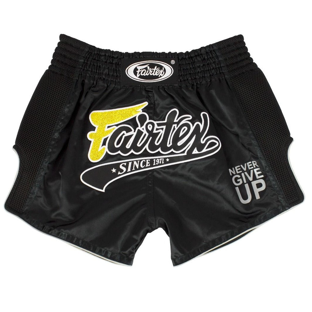 Fairtex Muay Thai Shorts BS1708 Slim Cut Black