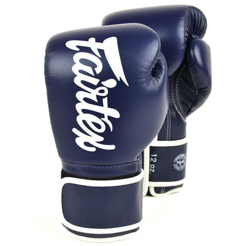 Fairtex BGV14 Muay Thai Boxing Gloves Navy