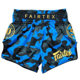 Fairtex Muay Thai Shorts BS1917 Jubilee Blue Camo (only 3XL left)