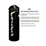 Fairtex HB5 4 ft Boxing Heavy Bag (FILLED) Black