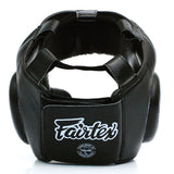 Fairtex HG3 Headgear EdmontonHead Gear Black Back
