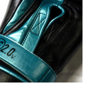Fortress Boxing SS2.0 Velcro Boxing Gloves Black/Teal