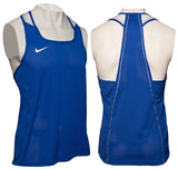 Nike Boxing Competition Jersey Tank Blue