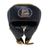 Rival Boxing RHG100 Professional Headgear Black/Gold