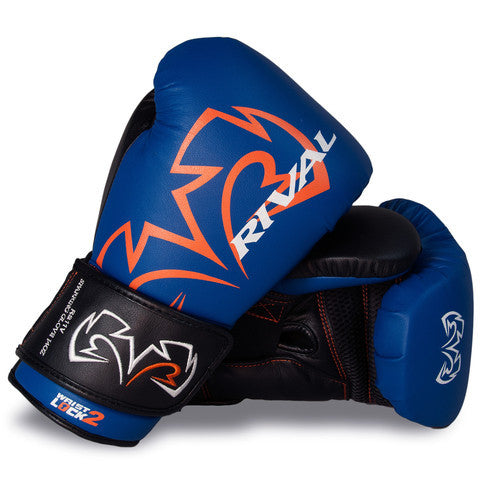 Rival Boxing RS11V Evolution Sparring Gloves Velcro Blue