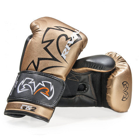 Rival Boxing RS11V Evolution Sparring Gloves Velcro Gold