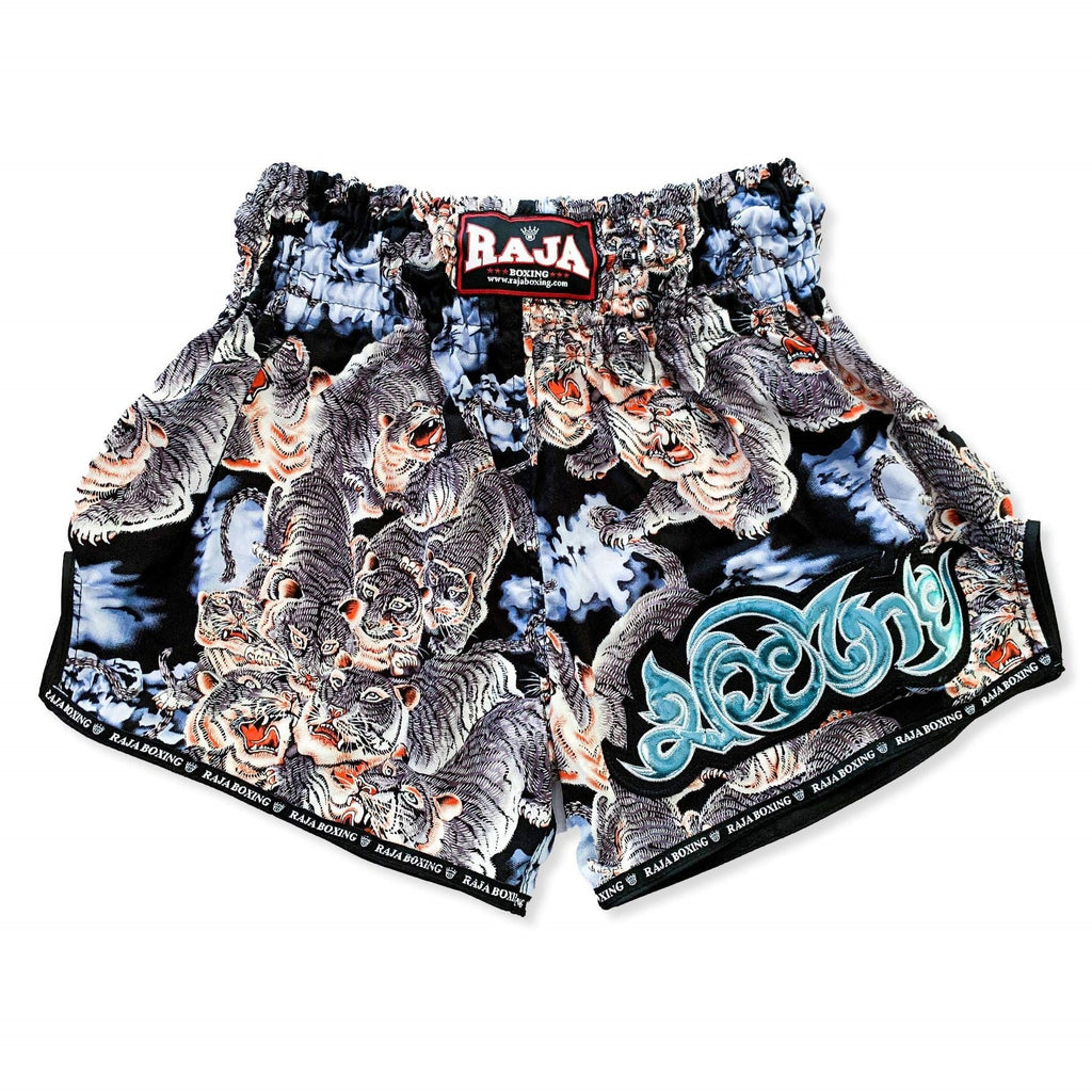 Raja Boxing Muay Thai Shorts Floating Tigers