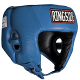 Ringside Amateur Competition Approved Open Face USA Boxing Headgear Blue