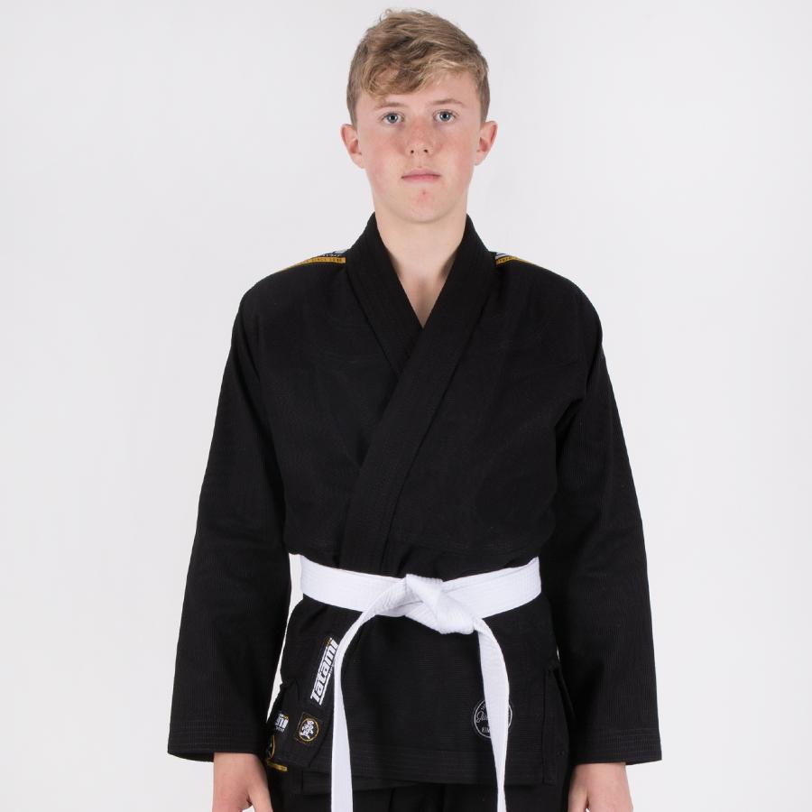 Tatami Fightwear Childrens/Kids Nova Jiu Jitsu Gi Black FREE White Belt