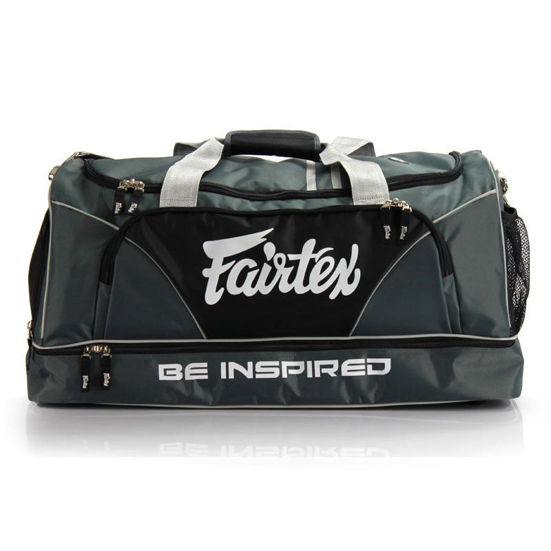 Fairtex BAG2 Gym Duffle Bag - Black/Grey