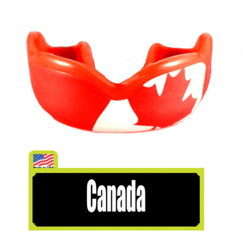 Damage Control High Impact Mouthguard Canada Flag