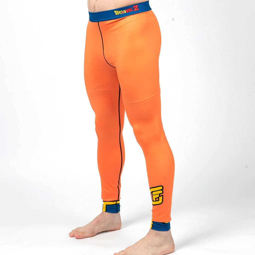 Fusion Fight Gear Dragon Ball Z Goku Mens Spats Pants Compression