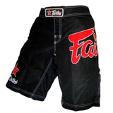Fairtex MMA Fight Shorts AB1 Black/Red Canada