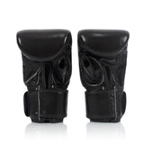 Fairtex Muay Thai Open Thumb Bag Gloves TG03 Black