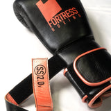 Fortress Boxing SS2.0 Velcro Boxing Gloves Black/Rose Pink