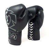 Rival Boxing RFX Guerrero Sparring Gloves Lace-Up Gloves Black