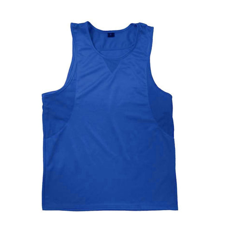 Ringside Boxing Competition Jersey Tank Blue